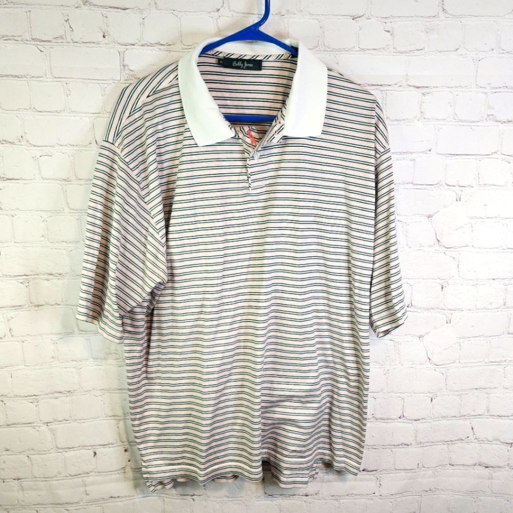 Men's Bobby Jones golf polo shirt, size XL